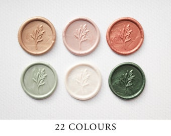 Willow Self Adhesive Wax Seal // Wax Seal Stamp, Wax Stamp, Wedding Stamp, Wedding Invitation, Sealing Wax, Envelope Seal