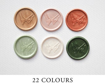 Pinky Promise Wax Seals: Self Adhesive Envelope Stickers for Wedding Invitations & Stationery
