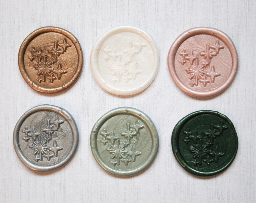 Star Self Adhesive Wax Seal // Wax Seal Stamp Wax Stamp Etsy UK