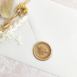 Hommel zelfklevende lakzegels // envelopstempels voor huwelijksuitnodigingen, briefpapier, wenskaarten, brieven, cadeauverpakking en gelegenheden