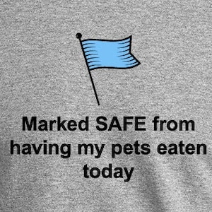 Trump Marked Safe From Having My Pets Eaten Today SVG Cutting File / Printable