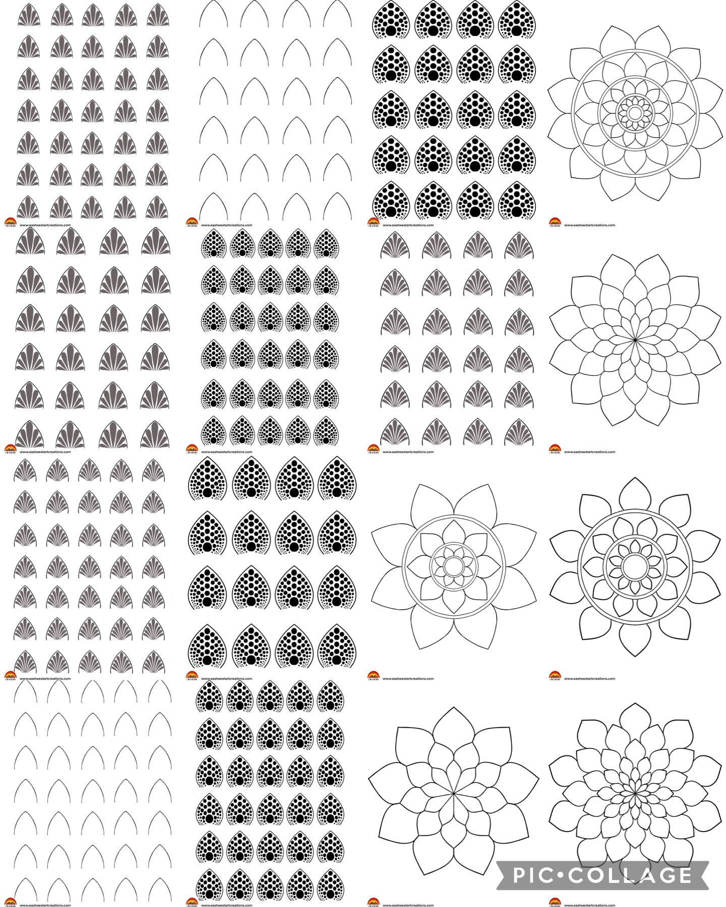 Swoosh Dot Art Practice Pages for Intermediate - Downloadable File