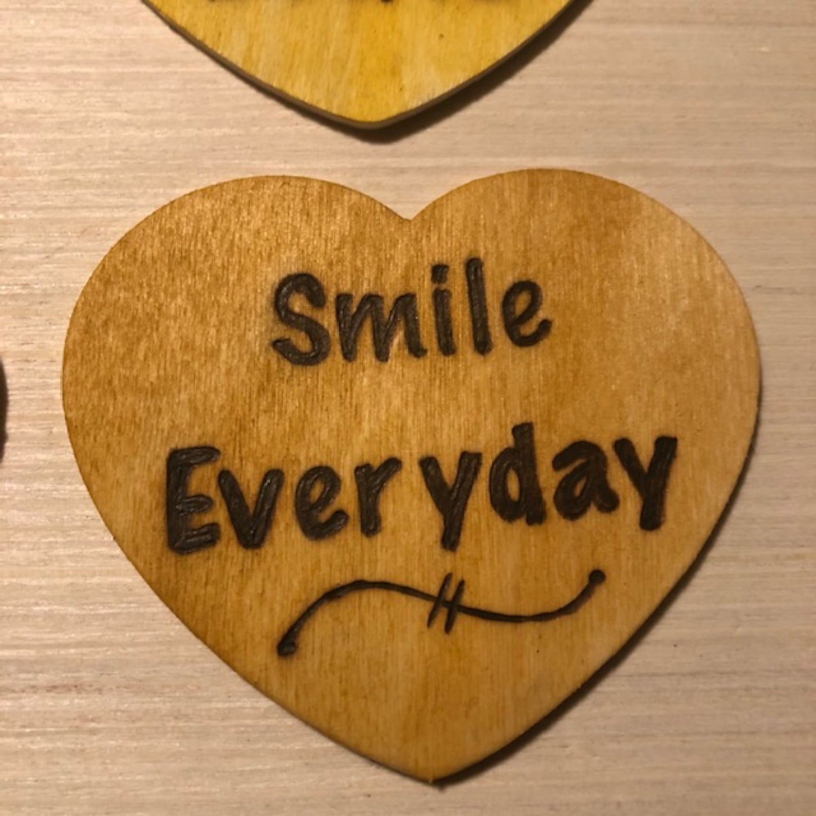 Fridge Handmade Inspirational Quotes Sayings Heart Etsy