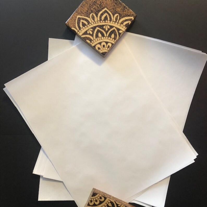 Transfer Paper for Wood Burning Pyrography or Craft Projects. Etsy