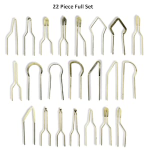 15 PCS Professional Wood Burning Kit Set Soldering Tip 11 Interchangable  Tips