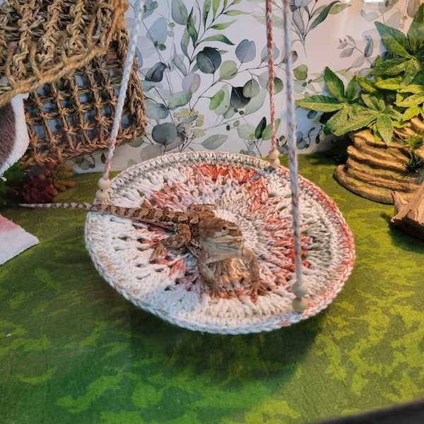 Crochet Lizard Swing / Hammock