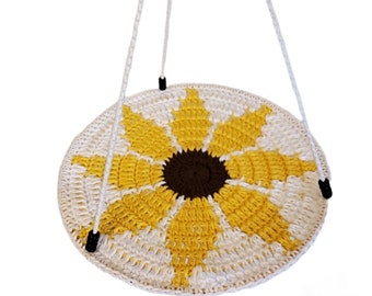 Balançoire/hamac en forme de lézard tournesol au crochet