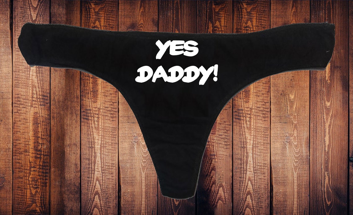 Yes Daddy Funny Panties Women's Underwear Funny Etsy