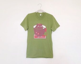 Red Bean Meowtcha Green Tea Shirt