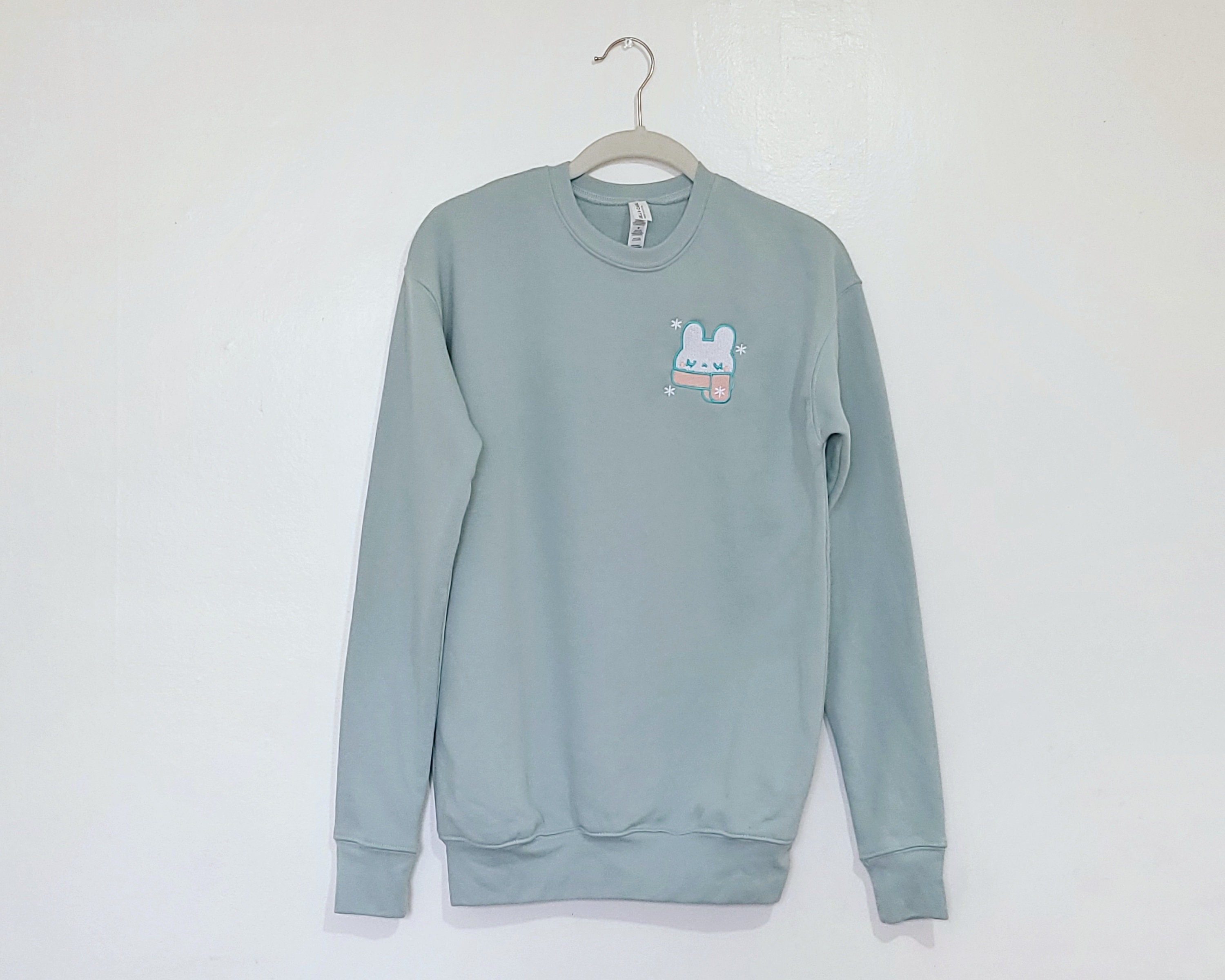 Snow Bunny Drop Shoulder Sweatshirt 