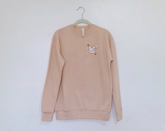 Strawbunny Mint Drop Shoulder Sweatshirt