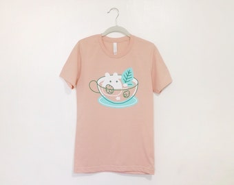 Strawbunny Mint Tea Shirt