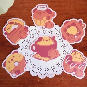 Pupkin Spice Tea and Friends Stickers