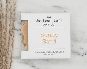 Sunny Sand Goat Milk Soap