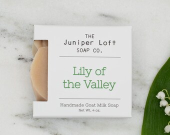 Lily of the Valley Goat Milk Soap