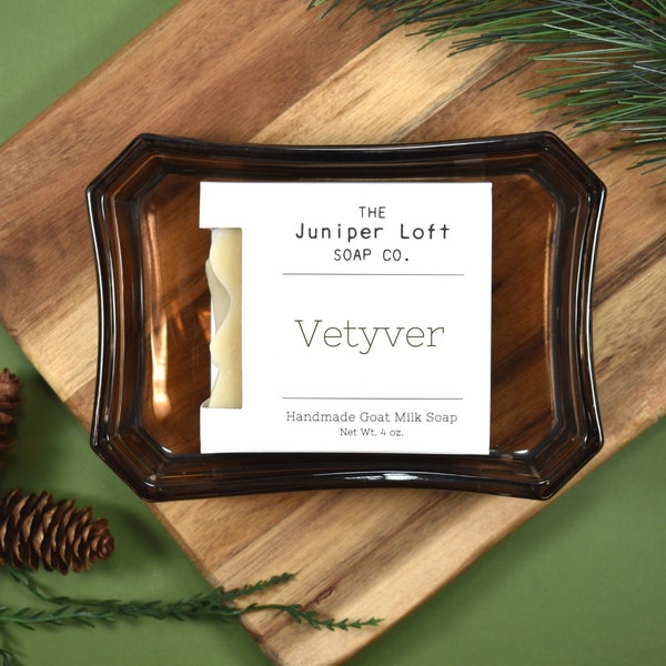 Vetyver Goat Milk Soap