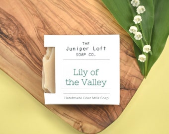 Lily of the Valley Goat Milk Soap