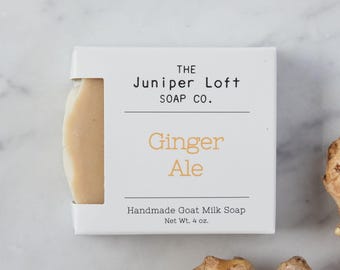 Ginger Ale Goat Milk Soap