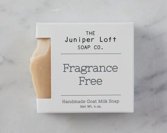 Fragrance Free Goat Milk Soap