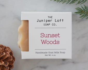 Sunset Woods Goat Milk Soap