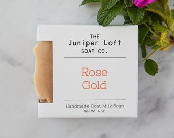 Rose Gold Goat Milk Soap