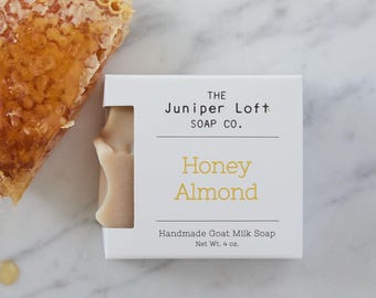 Honey Almond Goat Milk Soap