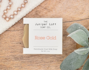 Rose Gold Goat Milk Soap