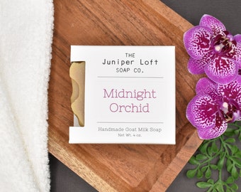 Midnight Orchid Goat Milk Soap