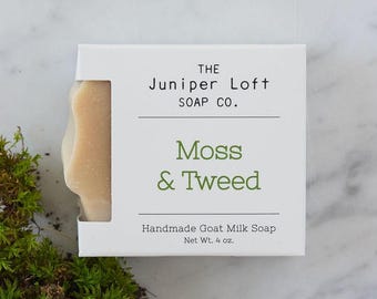 Moss and Tweed Goat Milk Soap