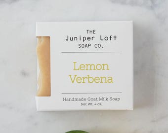Lemon Verbena Goat Milk Soap