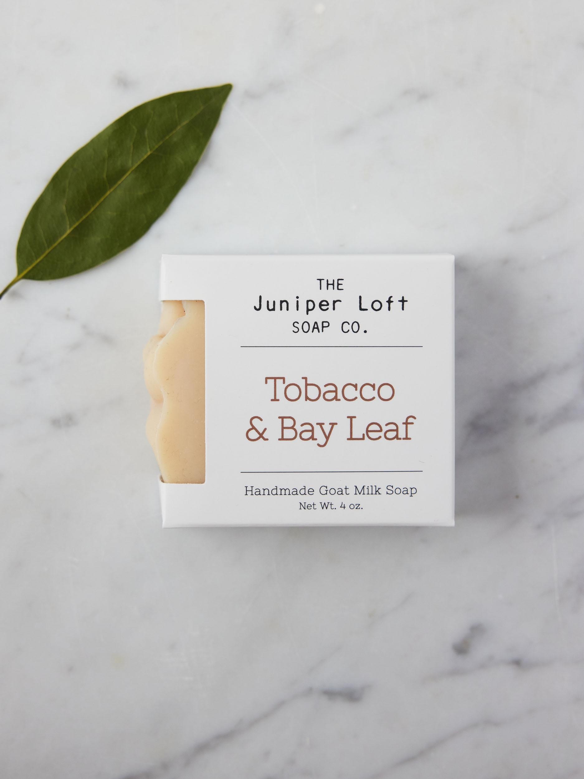 Tobacco & Bay Leaf Goat Milk Soap