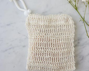 Sisal Soap Pouch
