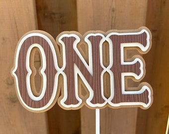 Cowboy Smash Cake Topper | My First Rodeo Birthday Party Decorations | Western Party Supplies | Cowboy Party Decor