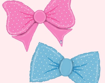 Bow Balloons | Ballerina Party Decor | Baby Shower Balloons | Bow Birthday Party Decoration | She's Tying the Knot Shower | Gender Reveal