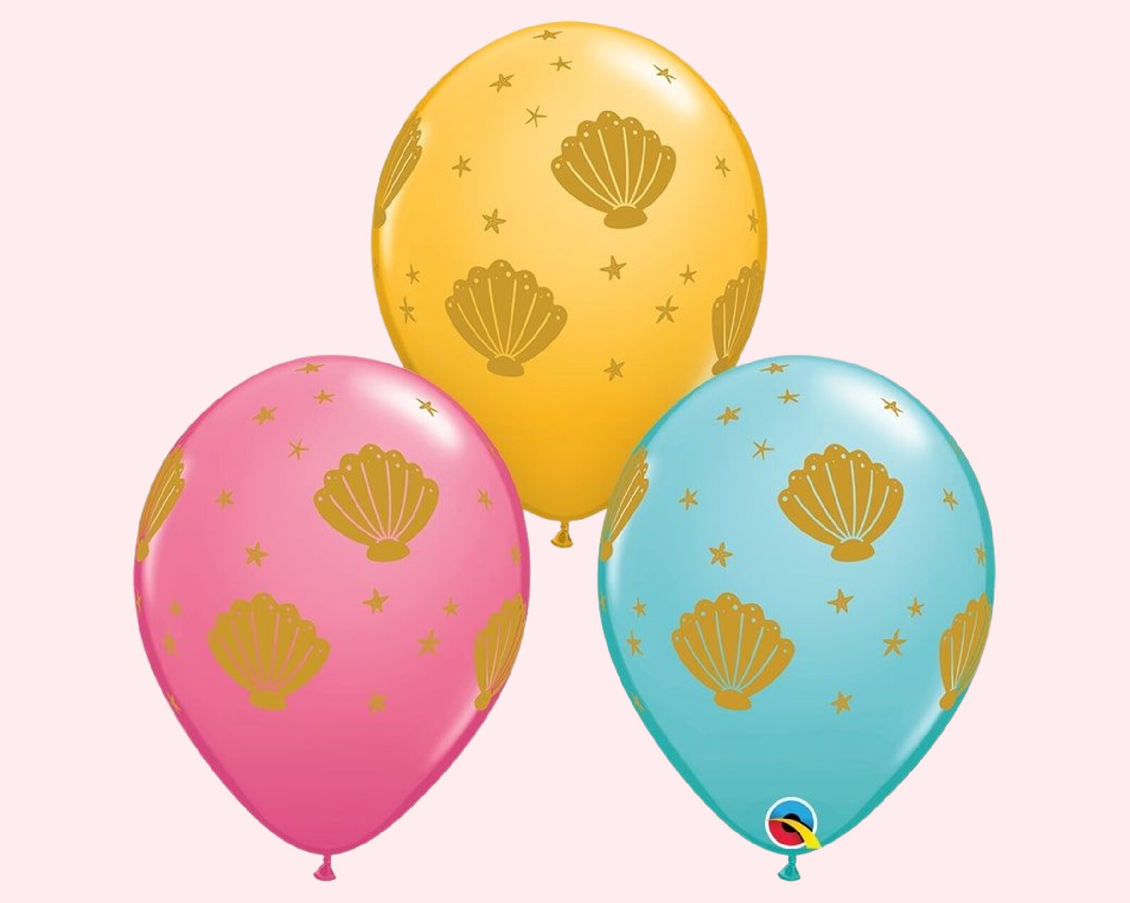 Shell Oil Balloons Seashell Balloons | Mermaid Birthday Party Decorations | Beach Party ...