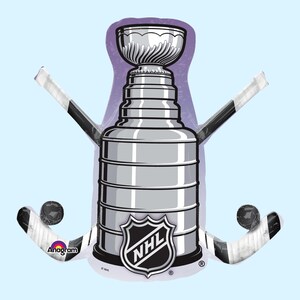 Jumbo 29 Inch Hockey Balloon | Hockey Birthday Party Decorations | Hockey Party Supplies | Sports Party