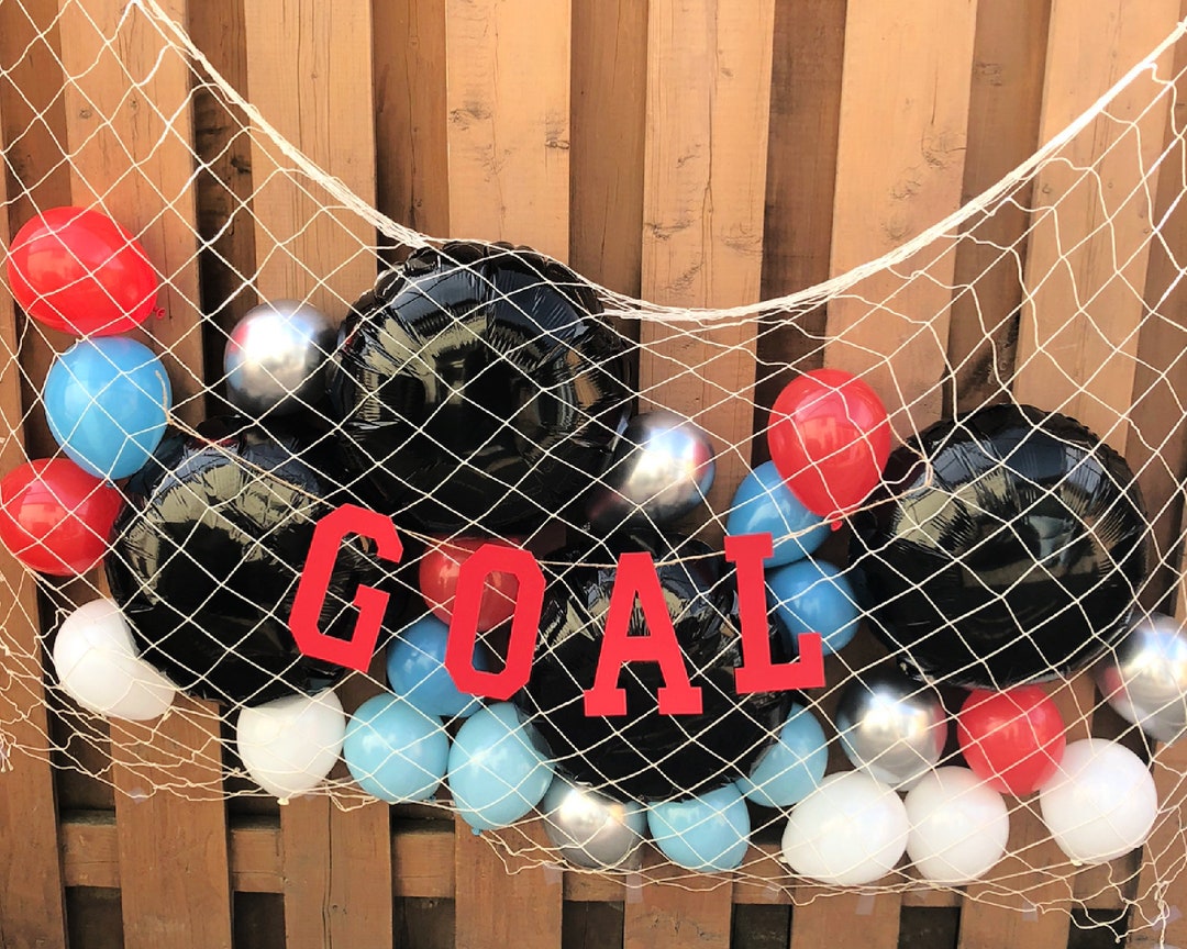 Hockey Balloon Party Backdrop Hockey Birthday Party Decorations Hockey