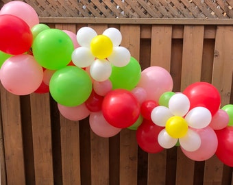 Strawberry Balloon Garland | Berry First Birthday Party Decorations | Berry Birthday Party Supplies | Two Sweet | Sweet One