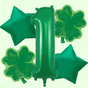 Lucky One Balloon Garland St Patricks Day 1st Birthday Party Decor St  Patricks Day First Birthday Party Decorations Girls Pink Green 