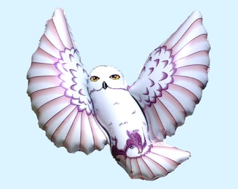 31" Snow Owl Balloon | Owl Birthday Party Decorations | Owl Party Supplies