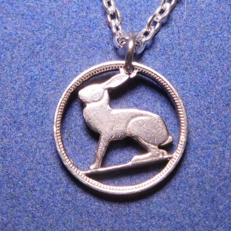 Irish 3 Pence Pendant - Etsy