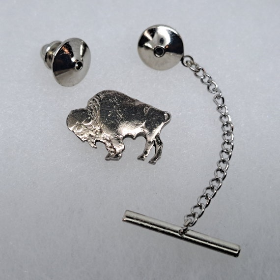 buffalo nickel tie tack
