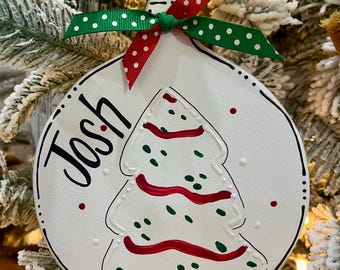 Tree Cake Keepsake Ornament