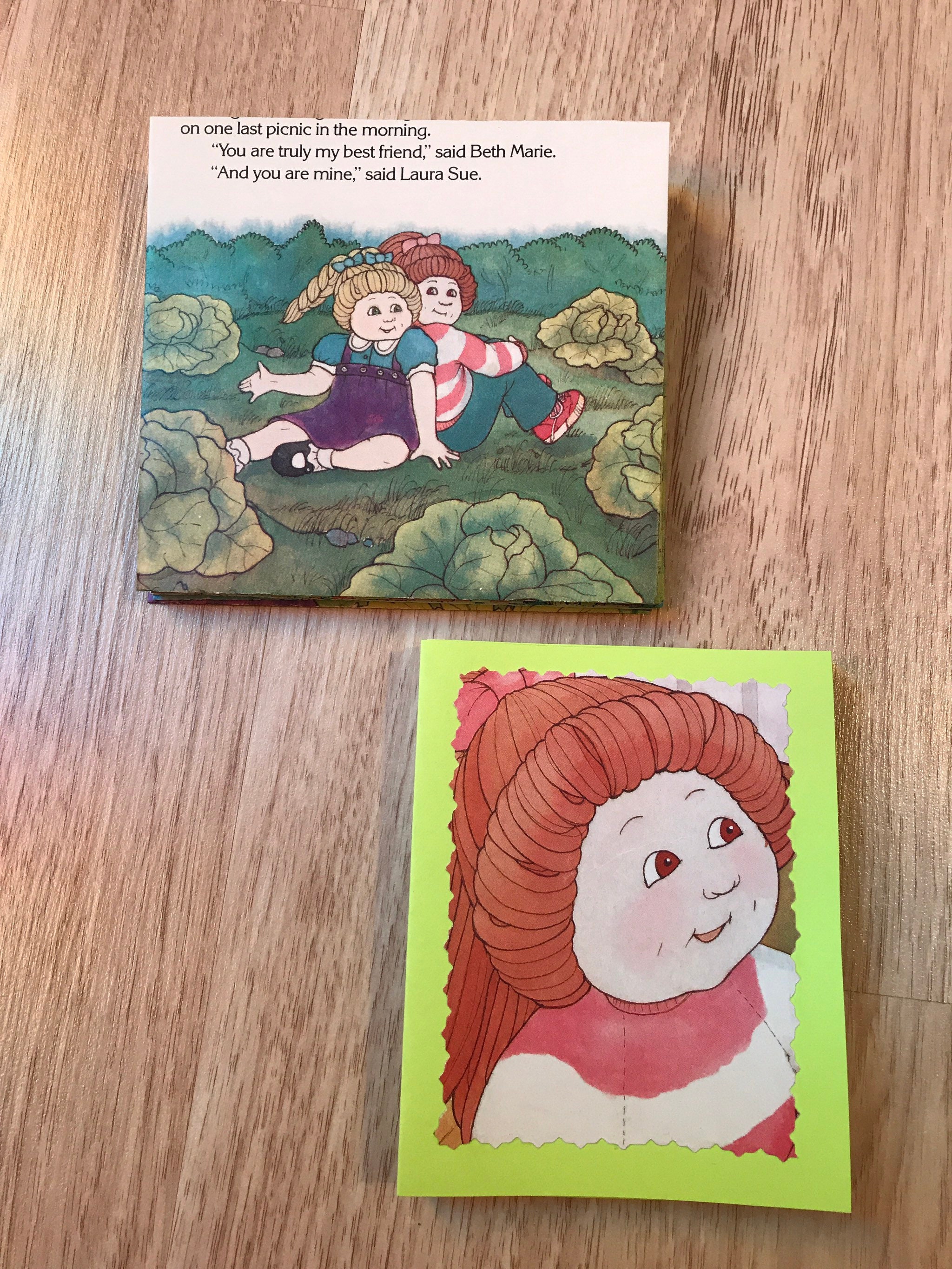 Cabbage Patch Kids estacionario conjunto de 10 tarjetas y Etsy