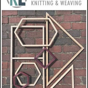 6" Hexagon Weaving Loom image 2