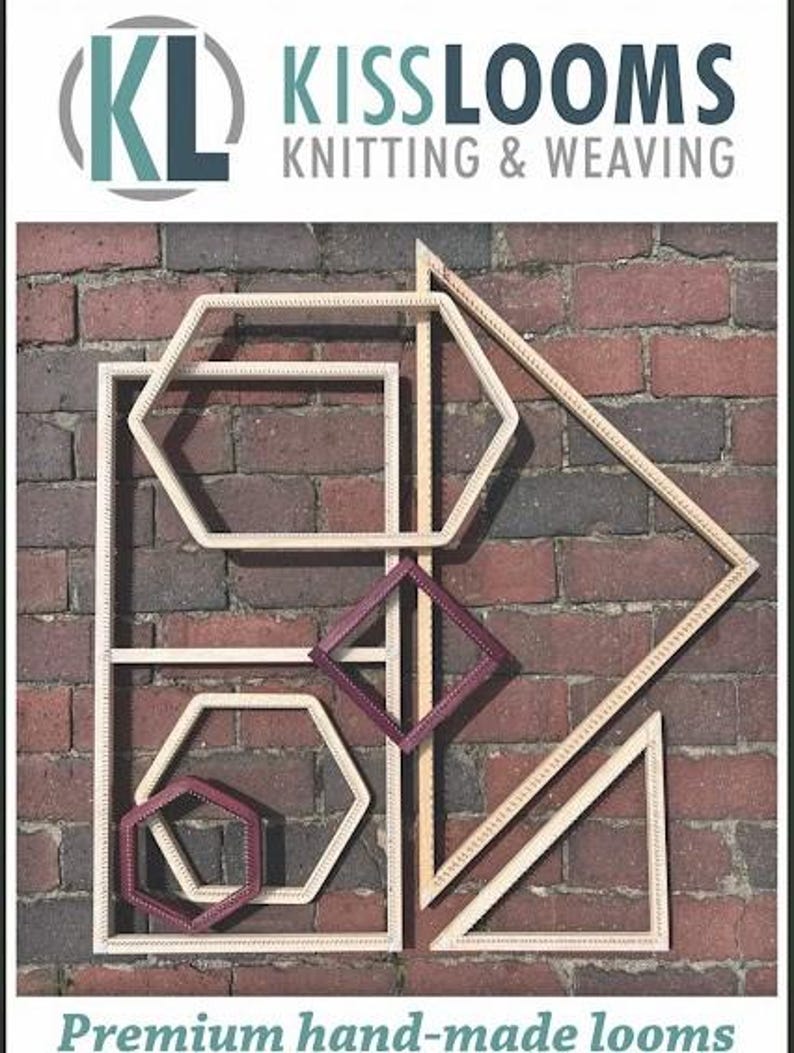 6" Hexagon Weaving Loom image 2