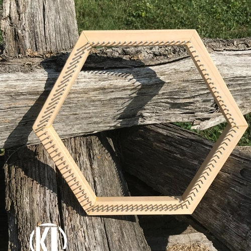 Hexagon Weaving Loom 8 Etsy