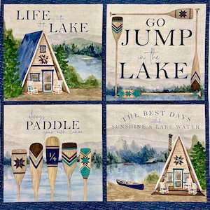 Wake Lake Block Panel by RileyBlake