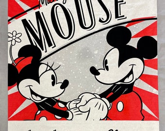 Springs Creative. Disney Mickey & Minnie Fashion. an American