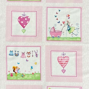 A Bundle of Pink panel by Red Rooster Fabrics